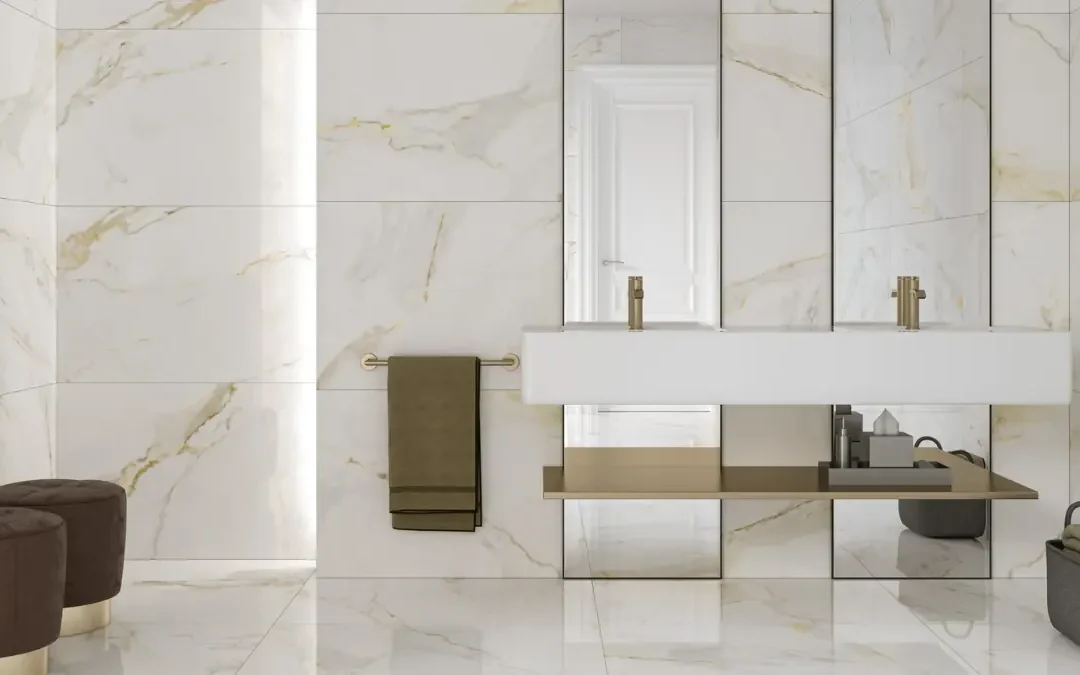 Are Marble Effect Porcelain Tiles Good for Bathrooms?